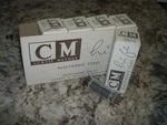 5 Pack Curtis Mathes Electronic Tubes Hi Fi 6CA4 Lot Nos. Fixed Price $179.99.