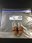 2-VINTAGE Untested Good Chatham Electronics Jan Cahg 2050W Black Plate Lot VE6. Fixed Price $20.00.