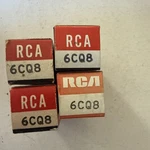 Lot Of 12:RCA (6) Tung- Sol Westinghouse Philco Awv Pro Comm 6CQ8 Tube TU11 T21. Fixed Price $32.00.