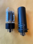 Vintage Westinghouse 6AV5GA & 6L6 Radio Tubes Both Test Good. Fixed Price $14.49.