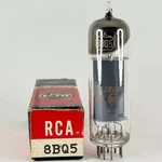 (1) Tested Very Strong Rca 8BQ5 Tube With Box Date Code Nd Power Pentode. Fixed Price $14.95.
