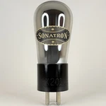 (1) Tested Sonatron X201A Tube Bullseye Base Brass Pins Globe (a). Fixed Price $68.95.