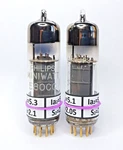 E80CC Matched Pair (2PCS) Philips Miniwatt 1965 "o" Getter Sq-version Tubes Used. Fixed Price $111.20.