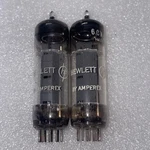 Matched Pair Amperex 6CW5 EL86 Vacuum Tubes TV7 Tested Strong Same Dates. Fixed Price $20.00.