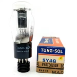 X 5Y4G Tung-sol Tube. 1950S Prod. Black Plates. 2. CE597. Fixed Price $36.25.