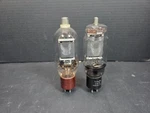 Lot Of 2 Antique Taylor Transmitter Tubes TZ-40 830B. Fixed Price $50.00.