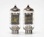 Wg By Raytheon 12AU7 Vacuum Tubes / Long Black Plates Getters -- KT1. Fixed Price $29.95.