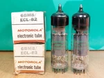 Pair Of Mullard (motorola Lbl) 6BM8 ECL82 Nos Nib 1960 Vacuum Tubes. Fixed Price $120.00.