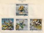 Burundi Lot 9 - Airmail: (stamp Details Below) 2022 Scott Catalog Value $22.75. Fixed Price $8.50.
