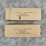 Set Of 2 Working Vintage Rca VT-136 Tubes, U.s. Army Corps. Fixed Price $68.39.