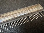 Vfd Alphanumeric Vaccuum Fluorescent Display 4 Segment Digit Nec= FIP16A5R X2. Fixed Price $100.75.