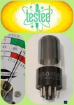 Crosley 6V6GT Vacuum Tube Tested 95/120 Smoked Glass Black Plate VT-107A. Fixed Price $17.09.