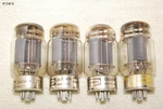 Raytheon 6336A Vacuum Tube Set Of 4 Tested Used Matched Pair Audio Amp. Fixed Price $615.66.