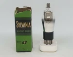 Nos Rare Green Leaf Sylvania 78E UZ-78 A678 VT-78 CV2544 6K6 12K7GT 6K7G. Fixed Price $8.45.
