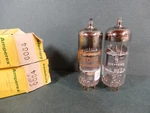 Amperex 6084 Gold Pin Vacuum Tube Amplitrex Tested 111% Gm Seimens Dud Included. Fixed Price $30.00.