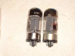 X 6550A/KT88 G.e. Tubes*oo Getters*super Strong Matched (2%) PAIR*#5. Fixed Price $156.99.