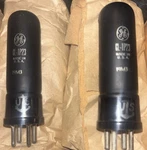 Pair Matched Dates Jan Ge GL-1P23 Sept 6 1943 19M3 Us Navy Photocell Tubes Wwii. Fixed Price $58.88.