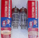 Matched Pair Cbs 12BZ7 Nos Vacuum Tubes, TV-7D Tested Will Combine Shipping. Fixed Price $44.95.