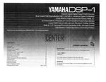 Yamaha DSP-1 Amplifier Owners Manual. Fixed Price $22.24.