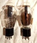 Pair Rca Type UX-250 Tested Matched Amp Vacuum Tube Valves Matching. Fixed Price $921.65.