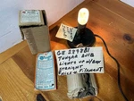 Rare Ge Tungar Bulb Tube 289881 Rectifier Working Antique Box Dated 1925. Fixed Price $61.75.