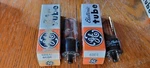 (2) Ge Nos 6DE4/6CQ4 Vacuum Tubes Tested. Fixed Price $12.00.