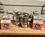 Date Matched Pair 6080 Vacuum Tubes Nos New In Box General Electric 6AS7G. Fixed Price $69.99.