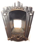 Vintage Philco 112X Console: Brass Faceplate W/ Orig Screws. Fixed Price $35.00.