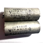 Pair (2) 0.22UF 600V Dc Vitamin Q Capacitor Nos For 2A3 300B 275A 245 Tube Amps. Fixed Price $48.00.