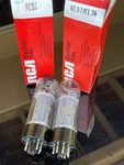 Pair Rca By Matsushita EL34 6CA7 Tubes & Boxes Gt Britain Hickok TV7 Tested. Fixed Price $235.00.