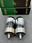 (2) Sylvania JAN-CHS-7N7 Tubes 1959 Black Plates Mil Spec Test Nos Amplitrex. Fixed Price $49.99.