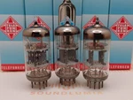 Telefunken ECC801S 6201 3-MICA Matched Trio Bottom Germany 1960S Strong. Fixed Price $683.17.