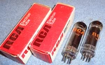 Nos Rca 6005 Aka 6AQ5W Vacuum Tubes 12-WATTS Ruggedized For Radios & Audio. Fixed Price $25.00.