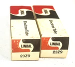 Lindal Lot Of 2 Vacuum Tubes - Nos New Old Stock U.s.a.. Fixed Price $15.00.