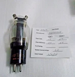 Raytheon RK-60 Rectifier Tube Tested With Data Sheet. Fixed Price $52.99.