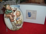 Hummel Wall Vase Boy & Girl, 360/A, New, TMK-6, Mint, Original Box. Fixed Price $129.95.