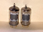 Mullard 8233 E55L Tubes- Matched Pair, Tested. Fixed Price $150.00.