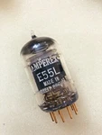 Amperex By Mullard E55L 8233 CV5808 Black Plates Mica Gold Pins Tested Nos. Fixed Price $284.33.
