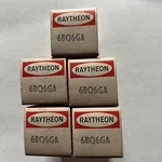 Lot Of 6: Vintage Raytheon 6BQ6GA Beam Power Pentode Vacuum Tube TU11. Fixed Price $35.00.