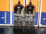 Matched Pair PCC189 Siemens 7ES8 Nos Nib ECC88 E88CC 6DJ8 6922 Sub. Fixed Price $199.95.