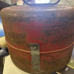 Vintage Anthes Force Oiler Co. B102 Headlight Kit Tin With Bulbs Fuses. Fixed Price $25.00.
