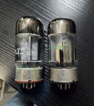Matched Pair (2) Jan Ge 6550A Audio Vacuum Tubes Test Nos. Fixed Price $155.00.