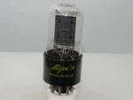 Strong Westinghouse Majestic 12SN7GT Offset Black Plates Serious Tubes L356. Fixed Price $6.00.