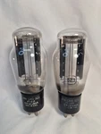 2- 5Z3 VT-145 Sylvania Vacuum Tubes Hanging Filament Radio Black Plate SC966A Us. Fixed Price $50.70.