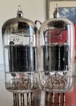 Matched Pair 12AU7 Coveted Black Plates Getter Raytheon Nos Audio Tubes. Fixed Price $140.00.