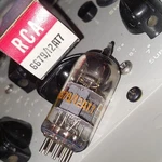 1X TV7D/U R-tested Factory Strong Gm&ma 1963 Rca 6679 12AT7 Premium Comm Tube. Fixed Price $36.95.