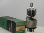 Sylvania 6K7GT Nos Nib 2000GM Round Black Plate Foil Getter Serious Tubes S408. Fixed Price $12.00.