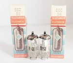 Matched Pair Nos Telefunken ECC86 (6GM8) Pre-amplifier Tubes West Germany. Fixed Price $60.00.