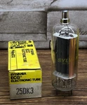 Nos - Sylvania 25DK3 Vacuum Tube #104. Fixed Price $5.00.