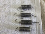 4 Cornell Dubilier Cd .1MFD 600V Vitamin Q Capacitors. Fixed Price $79.00.